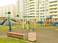 Мкр. «Центральный» (Долгопрудный). Детская игровая площадка. Фото от 20.08.2016 г.
