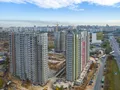 Аэрофотосъемка. Ход строительства ЖК «Лобачевский». Фото от 22.10.2015 г.