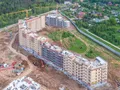ЖК «Пятницкие кварталы». Ход строительства. Аэрофотосъемка. Фото от 08.06.2017 г.