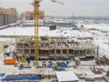 Аэрофотосъемка от 24.01.2018 г. Общий вид строительной площадки.