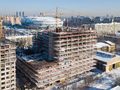 Квартал «Искра-Парк». Ход работ. Аэрофотосъемка. Фото от 12.02.2018 г.