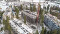 Корпуса комплекса. Вид сверху. Аэрофотосъемка 3.03.2021 г.
