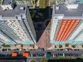ЖК «LIFE-Митинская ECOPARK». Гостевые парковочные места. Аэрофотосъемка от 16.08.2017 г.