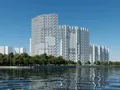Высота многосекционных корпусов составляет 17-37 этажей.