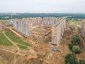 Жилой квартал «Пригород Лесное». Ход строительства. Аэрофотосьемка от 28.07.2017 г.