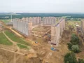 Жилой квартал «Пригород Лесное». Ход строительства. Аэрофотосьемка от 28.07.2017 г.