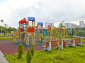 ЖК «Чемпион-парк». Детская игровая площадка. Фото от 04.08.2016 г.