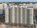Ход строительства. Ведутся внутренние работы в корпусе. Аэрофотосъемка от 21.09.2017 г.