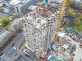 ЖК «Геометрия». Ход строительства. Аэрофотосъемка от 20.10.2017 г.