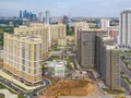 ЖК «Мосфильмовский». Корпуса 1, 3. Детский сад. Аэрофотосъемка. Фото от 14.08.2016 г.
