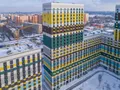 ЖК «Варшавское шоссе 141». Корпус 3. Аэрофотосъемка. Фото от 16.01.2017 г.