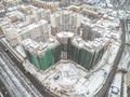 ЖК «Донской Олимп». Ход строительства. Аэрофотосъемка. Фото от 31.01.2017 г.