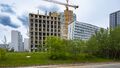 Ведется строительство офисного здания. Фото от 16.06.2024 г.