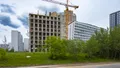 Ведется строительство офисного здания. Фото от 16.06.2024 г.