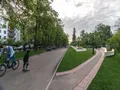 Территория комплекса оборудована газонами, так же проведено озеленение. Фото от 20.05.2015 г.