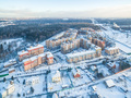 ЖК «Пятницкие кварталы». Первая очередь строительства. Аэрофотосъемка. Фото от 12.12.2016 г.