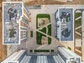Ход строительства. Ведется благоустройство дворовой территории. Аэрофотосъемка от 21.09.2017 г.