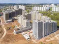ЖК «Лучи». Ход строительства корпусов 5 и 6. Аэрофотосъемка. Фото от 13.05.2017 г.
