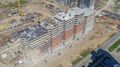 Строящиеся корпуса. Аэрофотосъёмка от 18.05.18 г.