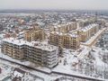 мкр. «Новое Бисерово-2». Общий вид. Ход строительства. Аэрофотосъемка. Фото от 21.12.2017 г.