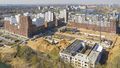 Вид готовых и строящихся корпусов. Аэрофотосъемка от 24.04.2019 г.