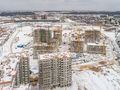ЖК «Испанские кварталы». Ход строительства корпусов 3.1, 3.2, 3.3, 12.1, 12.2, 12.3. Аэрофотосъемка. Фото от 21.01.2017 г.