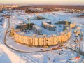 Ход строительства домов 1, 2, 7. Аэрофотосъемка от 30.01.2017 г.