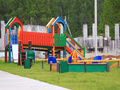 ЖК «Заречье». Детская игровая площадка. Фото от 19.05.2016 г.