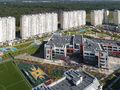 Город-парк «Первый Московский». Школа. Аэрофотосъемка от 01.09.2017 г.