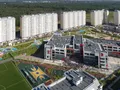 Город-парк «Первый Московский». Школа. Аэрофотосъемка от 01.09.2017 г.