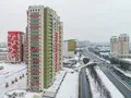 ЖК «Лобачевский». Корпус 1. Аэрофотосъемка. Фото от 04.01.2017 г.