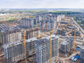ЖК «Татьянин Парк». Ход строительства новых корпусов. Аэрофотосъемка. Фото от 30.04.2016 г.