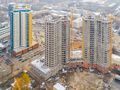ЖК «Золотые Ворота». Ход строительства. Корпус 15А. Аэрофотосъемка от 03.11.2017