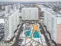 ЖК «Ривер Парк» в Нагатинском Затоне. Корпуса 8, 9, 10. Аэрофотосъемка. Фото от 28.11.2016 г.