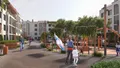 Закрытый двор, свободный от автотранспорта, ландшафтный дизайн, спортивные площадки и уличные тренажеры, игровые зоны для детей создадут благоустроенную территорию новостройки.