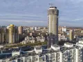 ЖК «Маяк». Вид на корпус 5. Аэросъемка от 13.11.2018