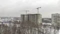 Монтажные работы (корп. 10). Аэрофотосъёмка от 01.02.2022 г.