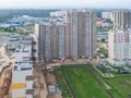 Мкр. «Новокосино-2». Ход строительства. Аэрофотосъемка от 26.09.2017 г.
