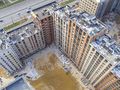 ЖК «Ясный». Вид сверху на корпус и прилегающую территорию. Аэрофотосъемка от 02.11.2017 г.