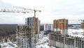 Новые корпуса. Ход строительства. Аэрофотосъемка 6.01.2020 г.