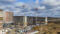 Возведение новых корпусов.  Аэрофотосъемка 28.04.21 г.