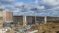 Возведение новых корпусов. Аэрофотосъемка 28.04.21 г.