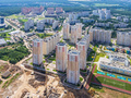 ЖК «Первый Московский». Корпуса 5, 13, 18. Аэрофотосъемка. Фото от 20.06.2016 г.