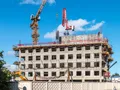 Ход строительства ЖК «V-House». Фото от 13.07.2015 г.