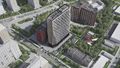 Комплекс апартаментов Life&Activity. Вид с высоты.