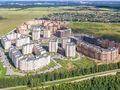 ЖК «Новоснегиревский». Часть корпусов уже заселена, часть еще строится. Аэрофотосъемка от 07.08.2017 г.