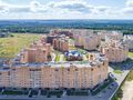 ЖК «Новоснегиревский». В корпусах 1 и 2 очереди уже живут. Аэрофотосъемка от 07.08.2017 г.
