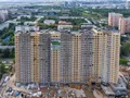 ЖК «О7». Ход строительства. Аэрофотосъемка. Фото от 14.06.2016 г.