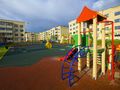 ЖК «Нахабино-Сквер». Детская игровая площадка. Фото от 13.09.2016 г.
