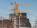 Ход строительства ЖК. Вид со стороны Коммунального проезда. Фото от 06.05.2015 г.